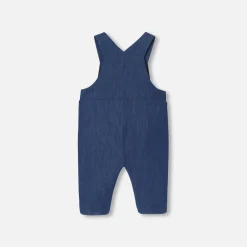 Baby boy denim overalls