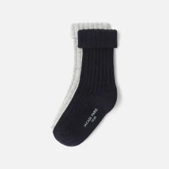 Baby boy duo of socks