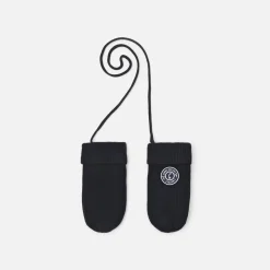 Baby boy fleece-lined mittens