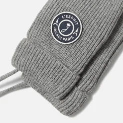 Baby boy fleece-lined mittens