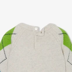 Baby boy jacquard sweater