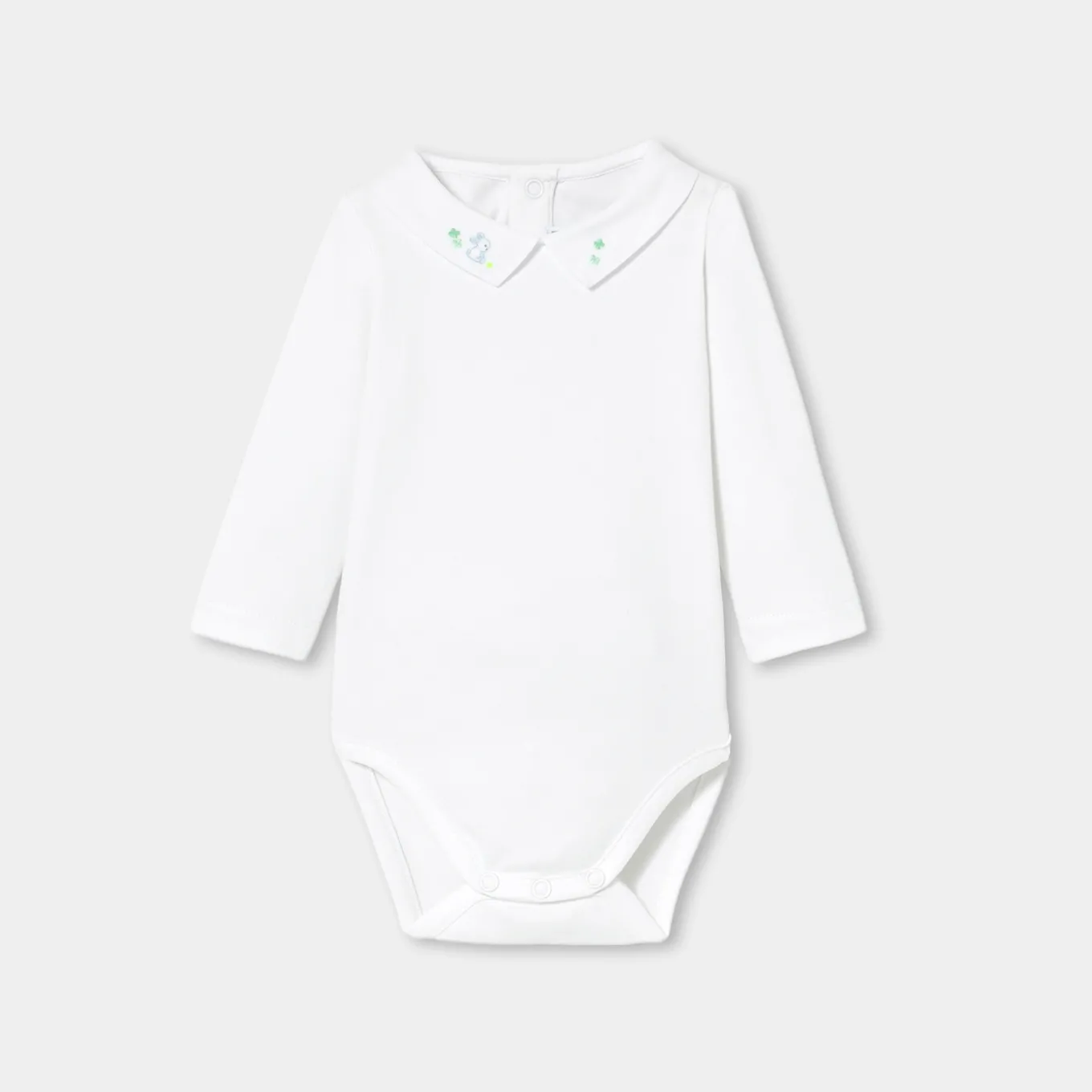 Baby boy long sleeve bodysuit