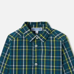 Baby boy plaid shirt