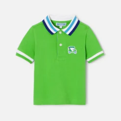 Baby boy polo shirt in cotton piqué