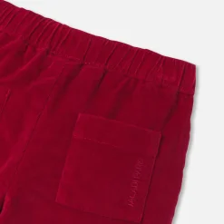 Baby boy velour pants