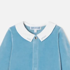 Baby boy velvet pajamas