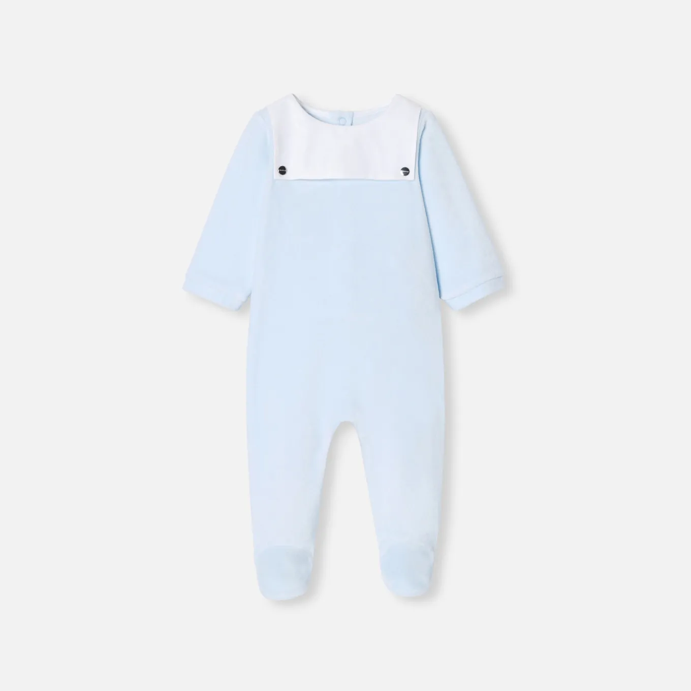 Baby boy velvet pajamas