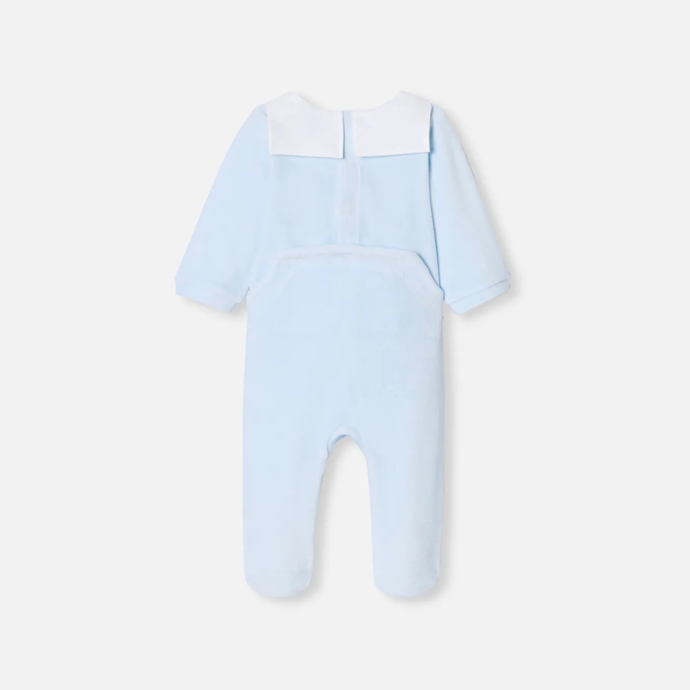 Baby boy velvet pajamas