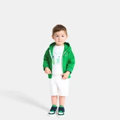 Baby boy zipped cardigan