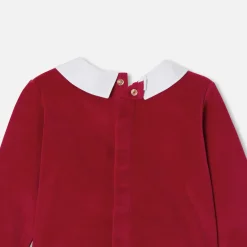 Baby Christmas velvet pajamas