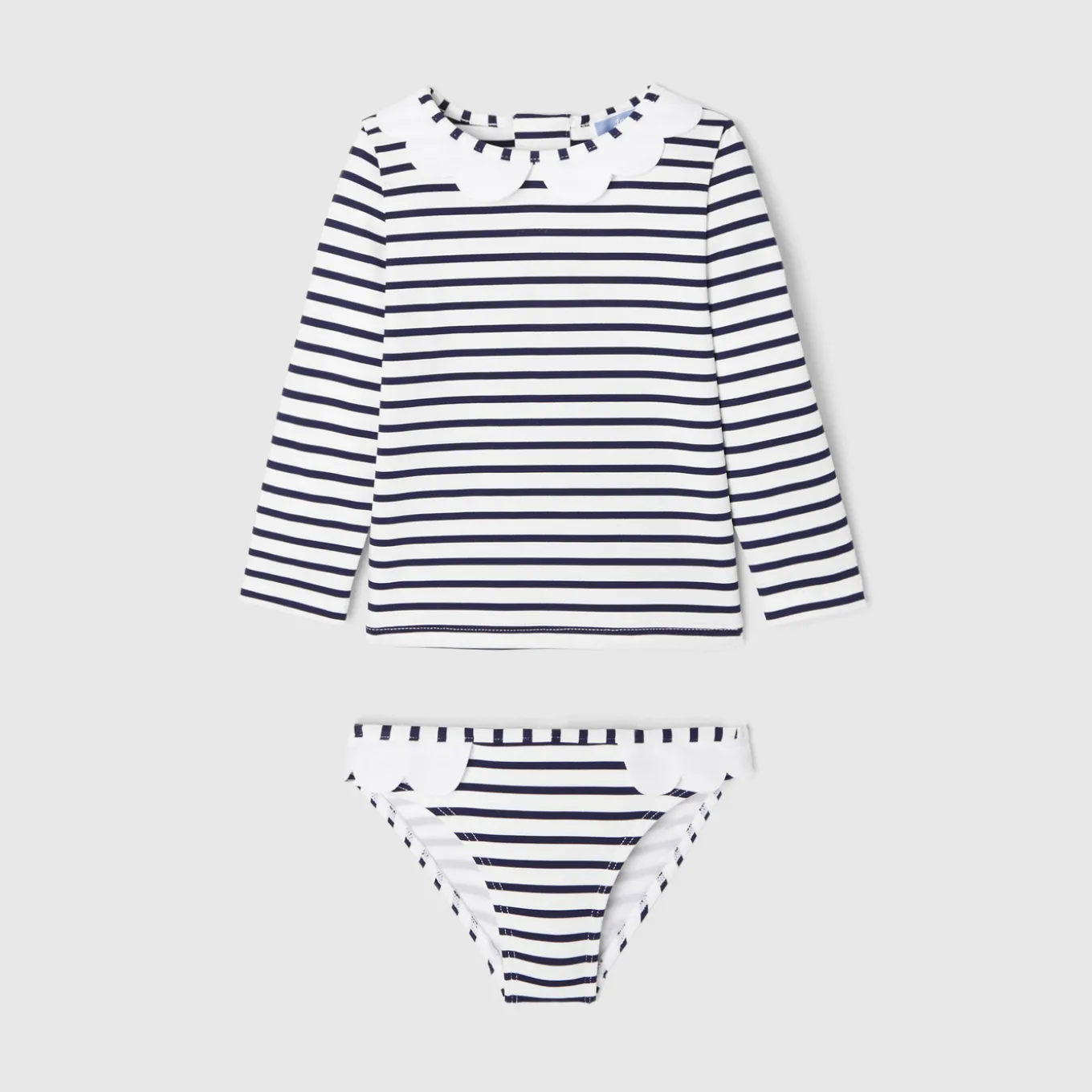 Baby girl anti-UV swimsuit set