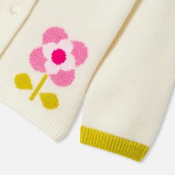 Baby girl cardigan in jersey