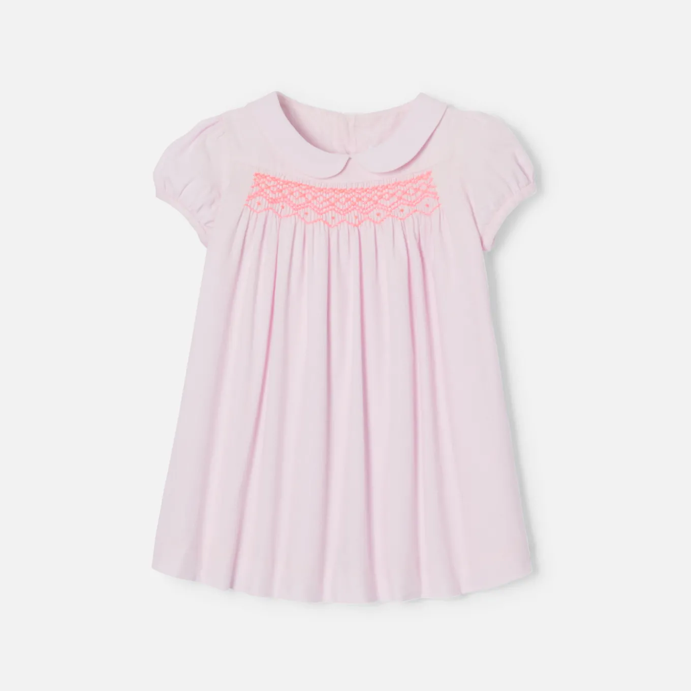 Baby girl dress with balloon sleeves