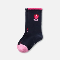 Baby girl duo of high socks