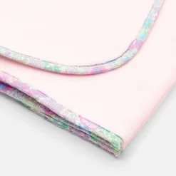 Baby girl fleece and Liberty blanket