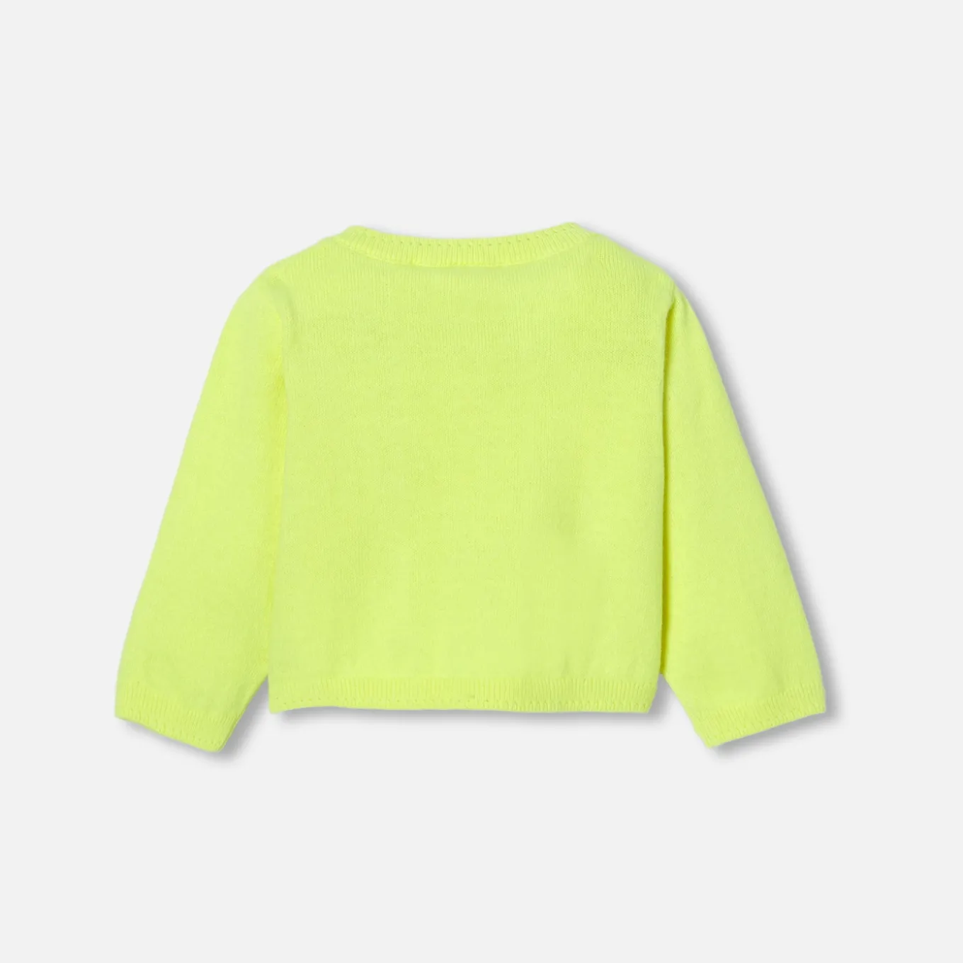 Baby girl jersey cardigan