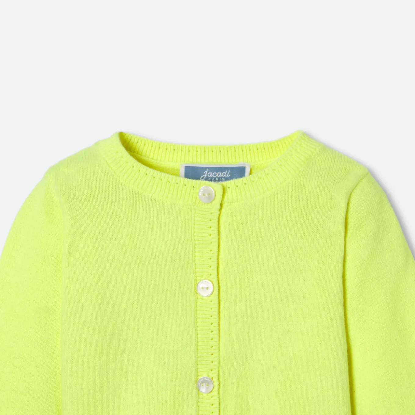 Baby girl jersey cardigan