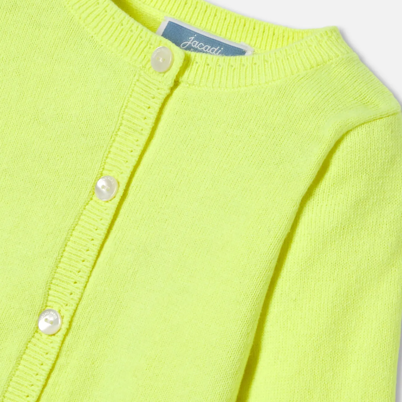 Baby girl jersey cardigan