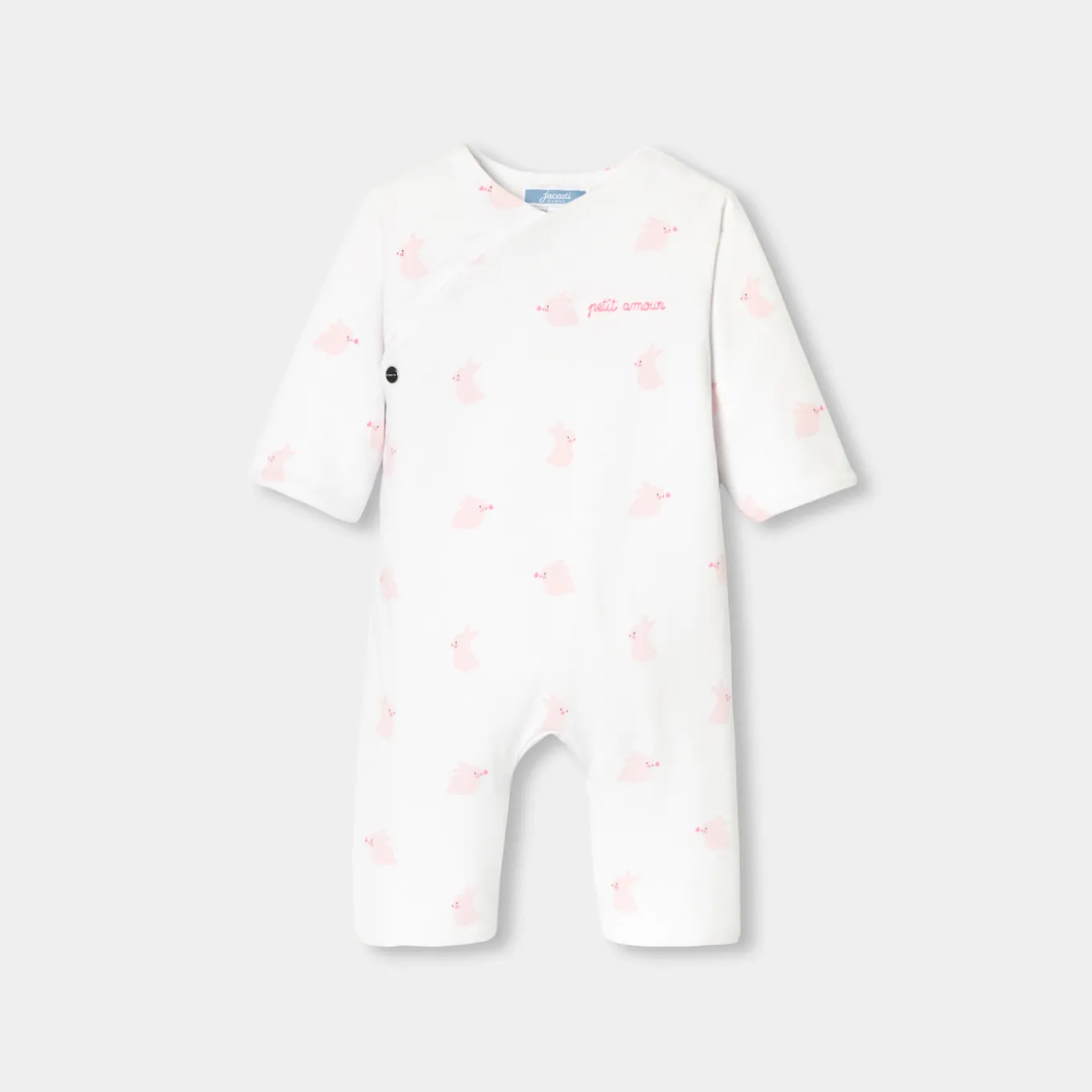 Baby girl jersey jumpsuit
