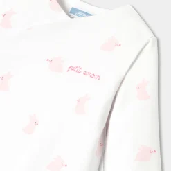 Baby girl jersey jumpsuit