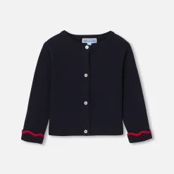 Baby girl knitted cardigan