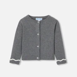 Baby girl knitted cardigan