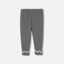 Baby girl knitted pants