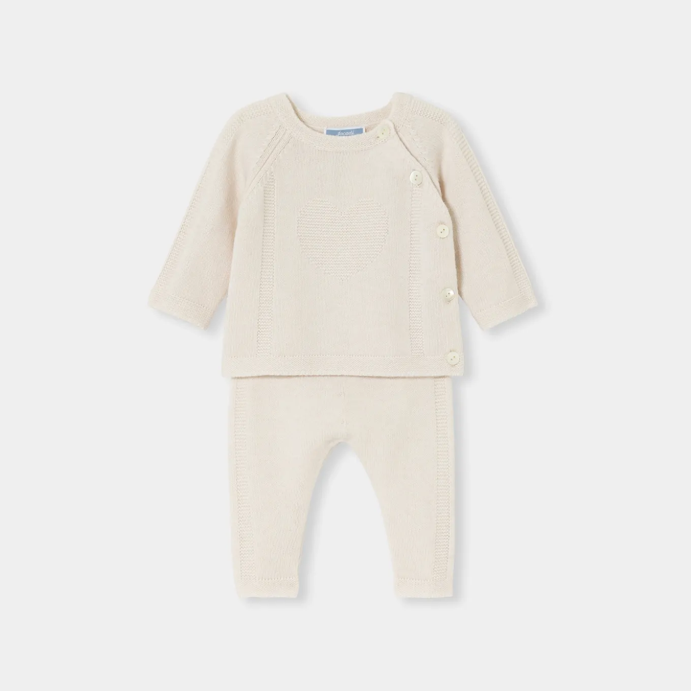 Baby girl knitwear set