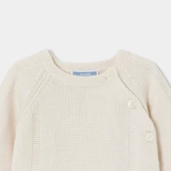 Baby girl knitwear set