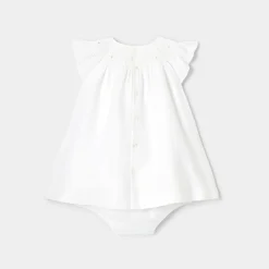 Baby girl linen ceremony dress