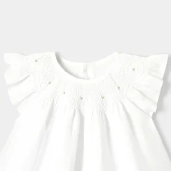 Baby girl linen ceremony dress
