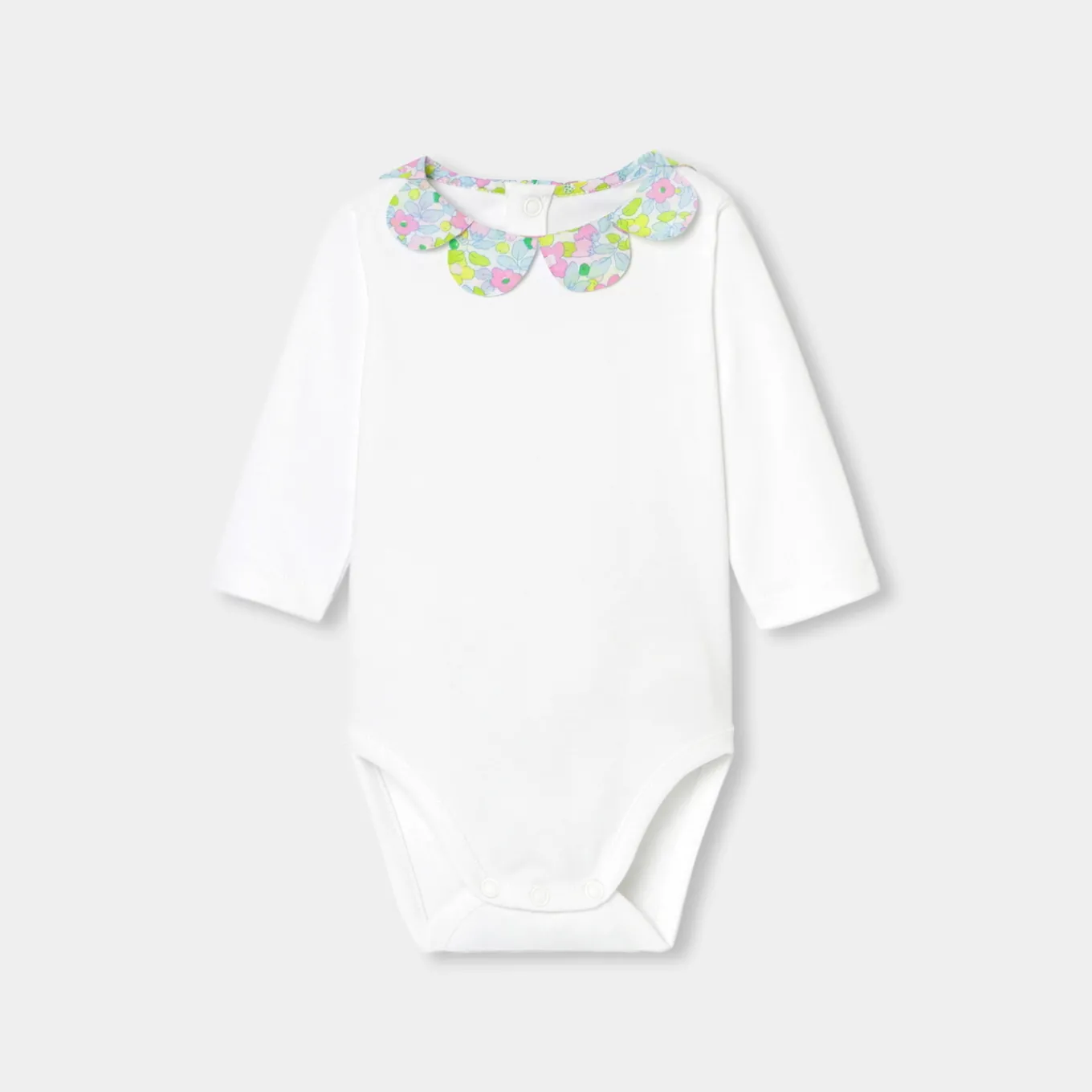 Baby girl long sleeves bodysuit