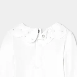 Baby girl long-sleeved bodysuit