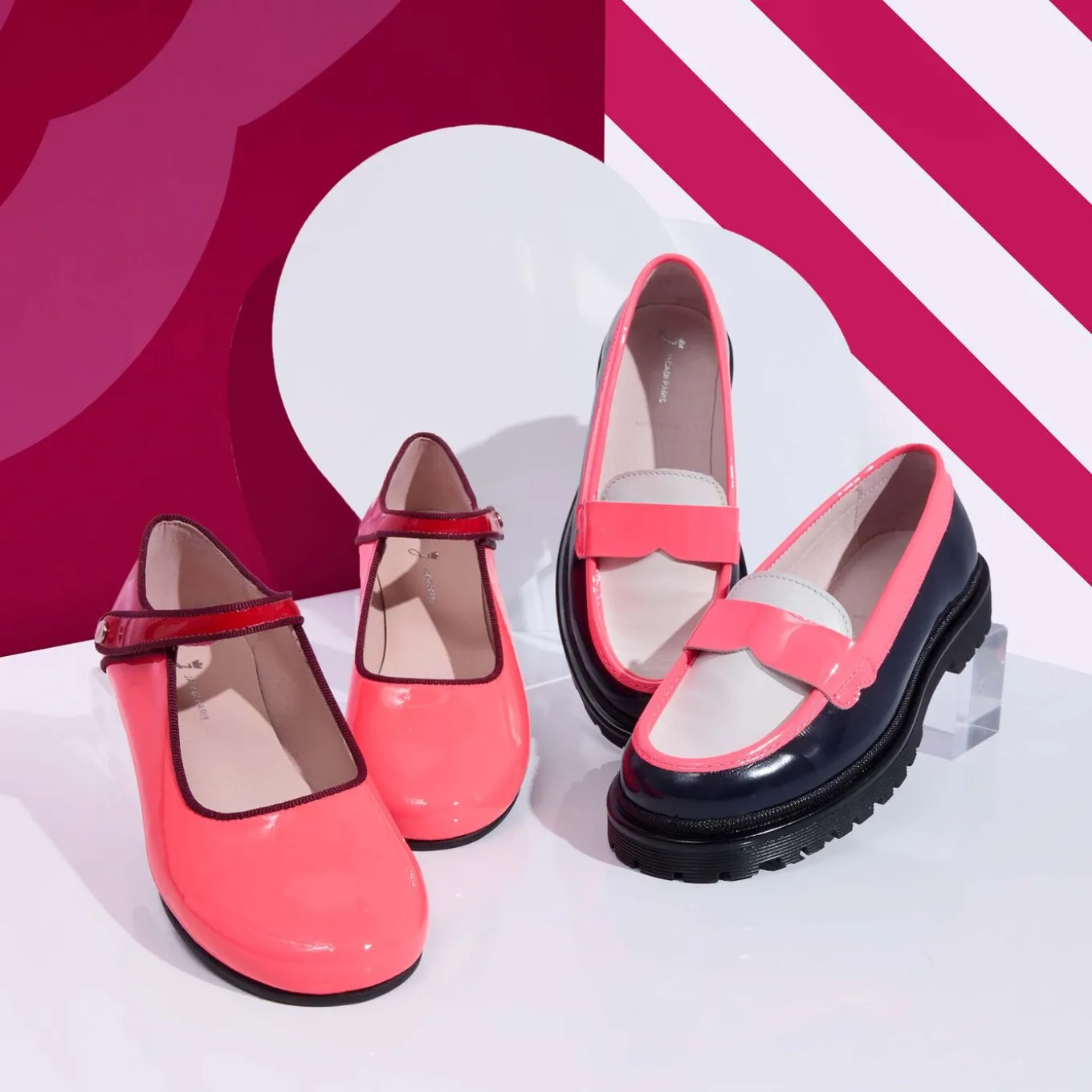 Baby girl Mary Janes in patent leather