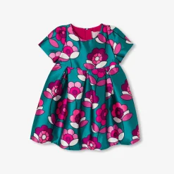 Baby girl satin dress