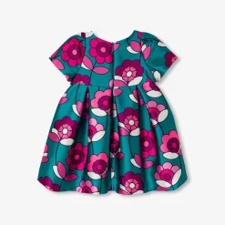 Baby girl satin dress