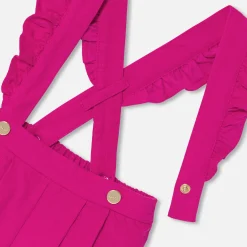 Baby girl shorts with straps