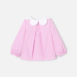 Baby girl striped blouse