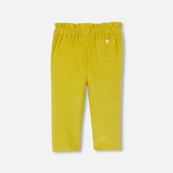 Baby girl velour pants