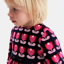 Baby girl velvet dress