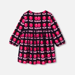 Baby girl velvet dress