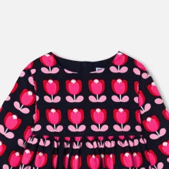 Baby girl velvet dress