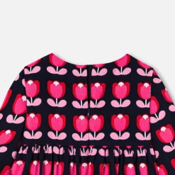 Baby girl velvet dress