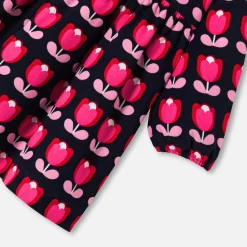 Baby girl velvet dress