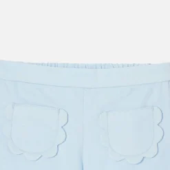 Baby girl velvet shorts
