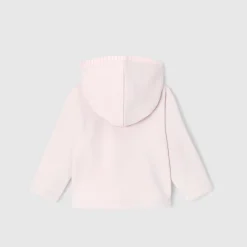 Baby girl zip-up sweatshirt