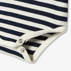 Baby striped bodysuit