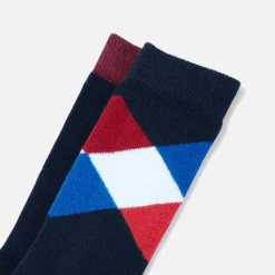 Boy duo of high socks