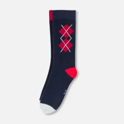 Boy duo of high socks