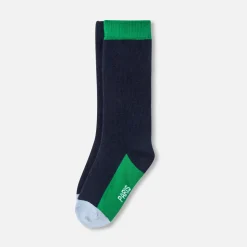 Boy duo of high socks